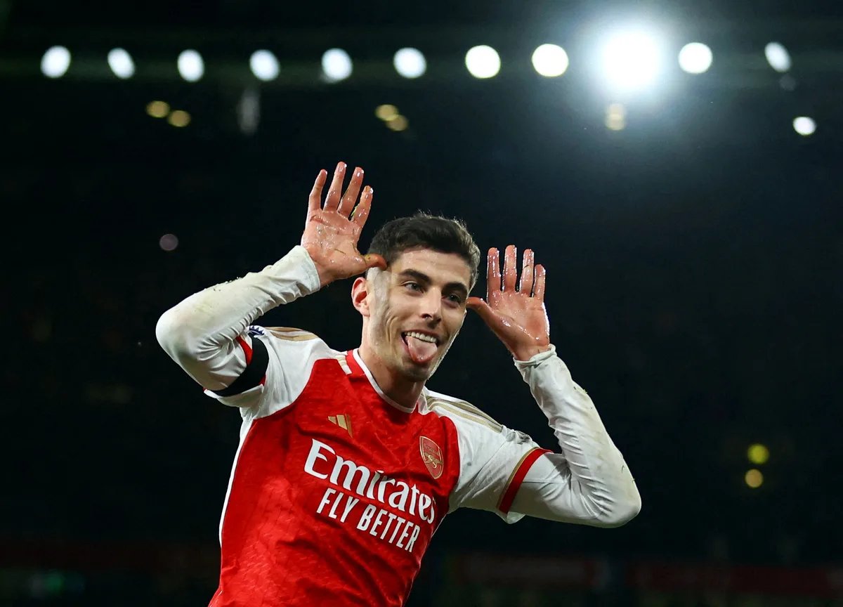 Arsenal’s Kai Havertz and Declan Rice in Danger Against Bayern