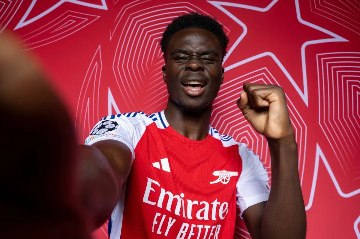Aubameyang and Saka seal remarkable comeback for Arsenal in Greece