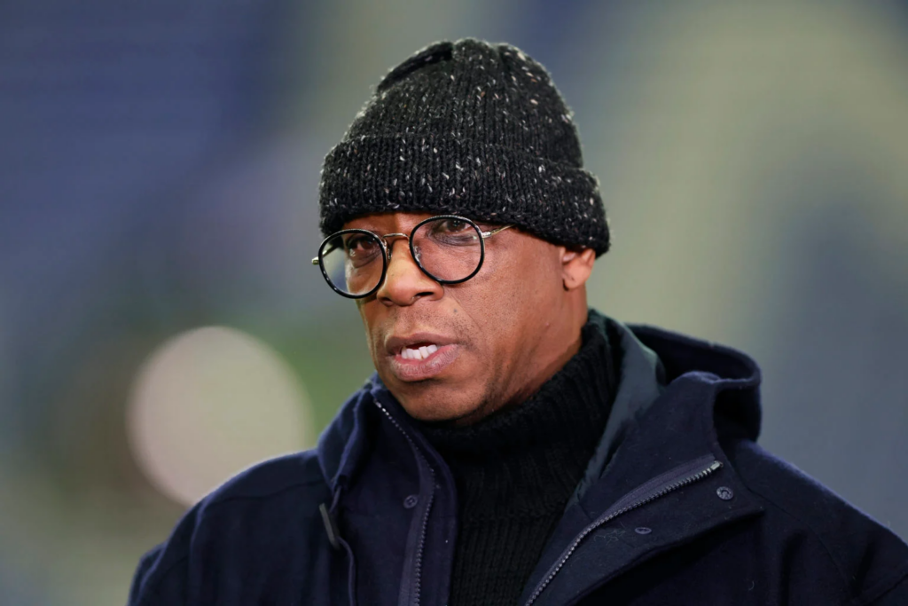 Ian Wright Reacts to an Arsenal Player Leaving. Photo via Getty Images