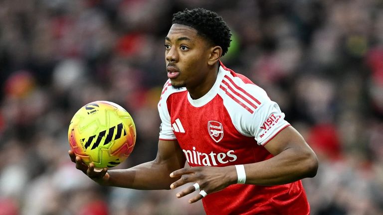 Arsenal academy star Myles Lewis-Skelly considers summer exit after limited chances