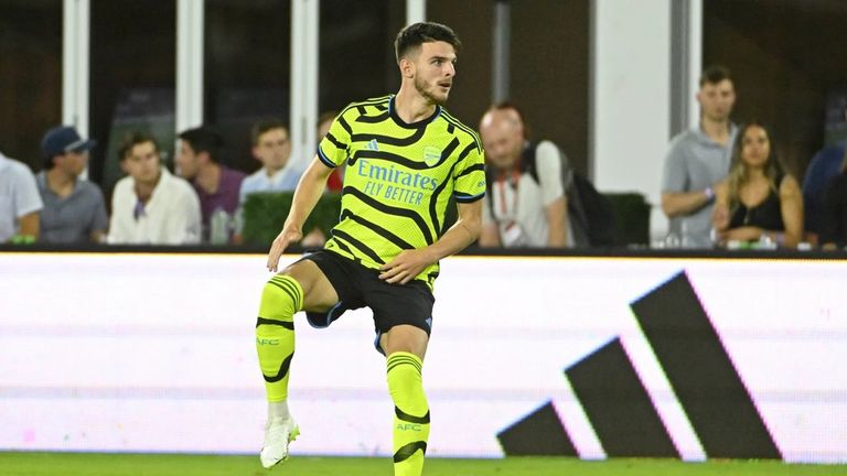 Declan Rice reveals what Arsenal players have been saying about Carabao Cup final
