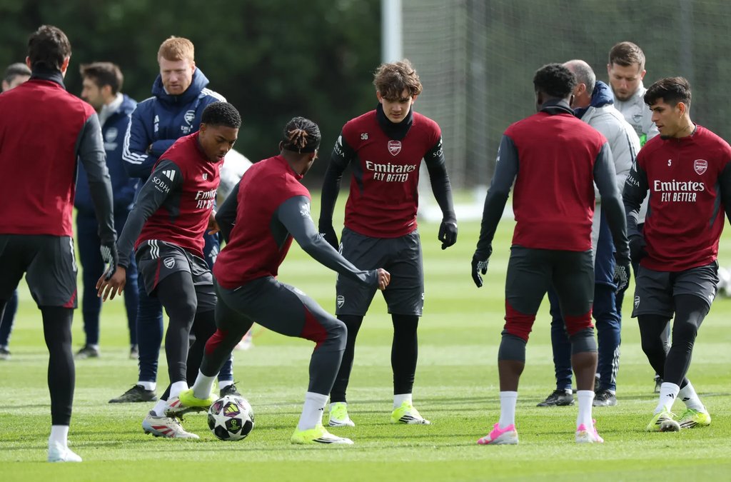 Arsenal star could return ‘in next two to three weeks’ after training ground picture