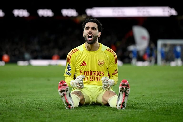 David Raya provides update on back injury after Arsenal’s Burnley win