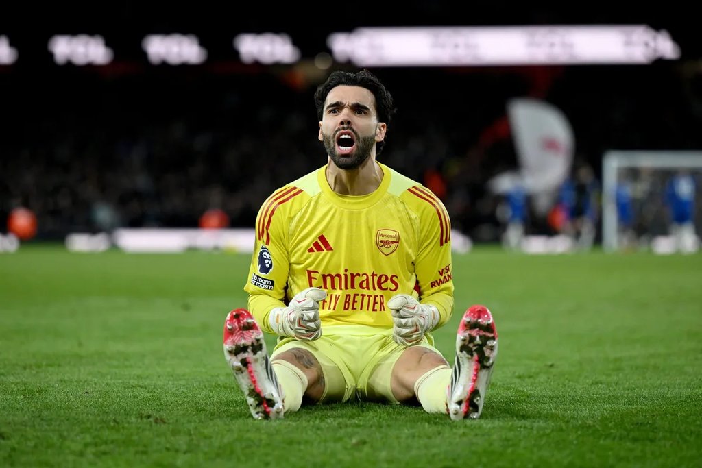 David Raya provides update on back injury after Arsenal’s Burnley win