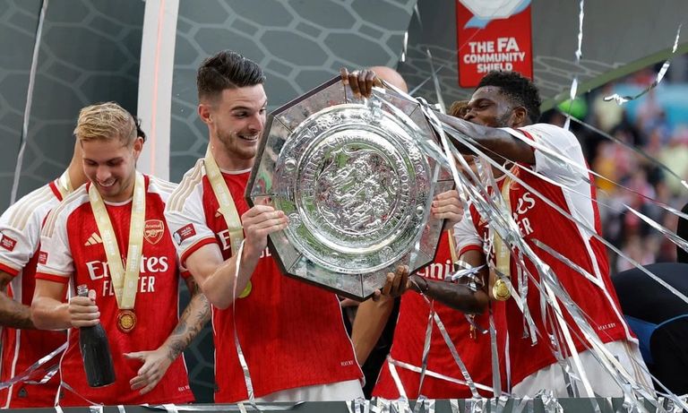 Arsenal set to face Man City in Cardiff-hosted Community Shield