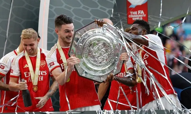 Arsenal set to face Man City in Cardiff-hosted Community Shield