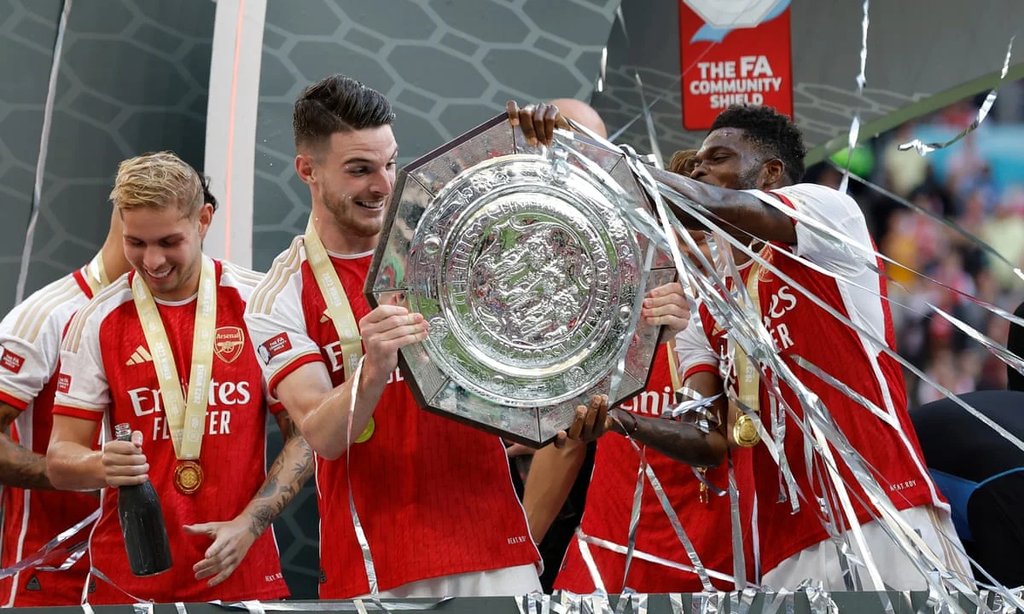 Arsenal set to face Man City in Cardiff-hosted Community Shield