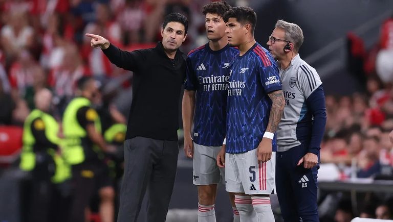 Arteta stays vague on four missing defenders before Brighton trip